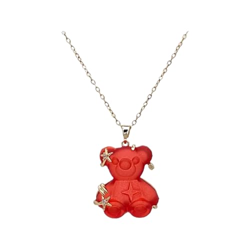 Collier ours sterling 925 durable au design animal chic pour femme