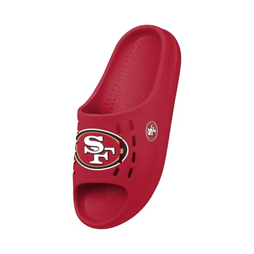 Image of FOCO Men's NFL Team Big Logo Molded Chunky Slide Sandals