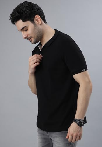 Image of Wear Your Opinion Solid Cotton Rich Polo T Shirt | Collar Tshirts | Half Sleeves | Plain-Regular Fit (Available in Plus Size)
