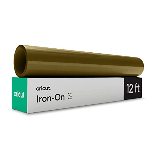 Image of Cricut Iron-On (12 ft), Gold