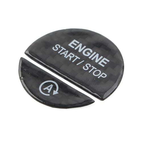 Bouton de démarrage W206 carbone : protège et cache les rayures - 7