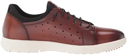 Stacy Adams Men's Halden Cap Toe Elastic Lace Sneaker, Cognac, 15 Medium US | Image 5