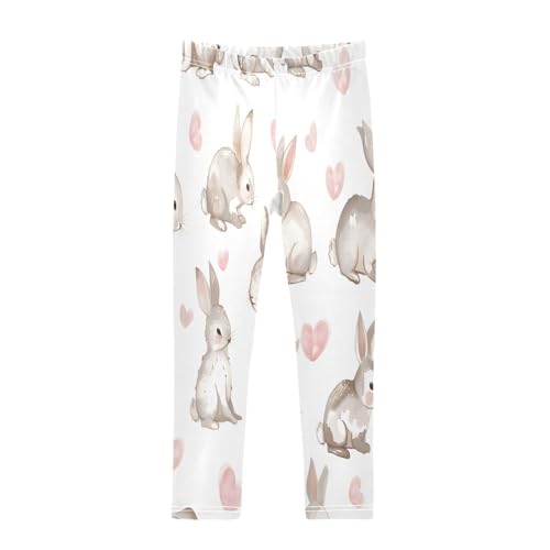 Toddler Girls Leggings Printed Yoga Pants Leggings Grey Animal for Kids