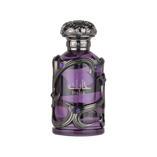 Consejos para Comprar Perfume Woman - los preferidos. 46 Lattafa Habik – Floral, Fruity, Fresh, Musky – Eau de Parfum Spray Long-Lasting Fragrance for Women, 3.4 Ounce / 100 ml