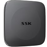 SSK Disque Dur Externe SSD 256Go,jusqu'à 550 Mo/s,SSD Portatil,avec câble Type C vers USB C/A,Disque Dur Externe Rapide USB 3.2 GEN2 Stockage Externe pour iPhone 15/Android/Windows/Tablette/Mac/Xbox
