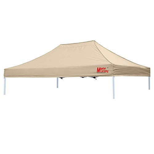 Image of MASTERCANOPY 10x15 Replacement Pop Up Canopy Top for Kingkong Frame Beige