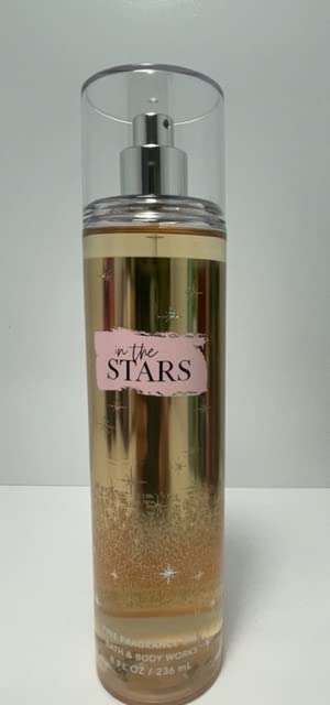 Bath & Body Works Bath and Body Works In The Stars Fine Fragrance Mist 8 Ounce Full Size Body Spray Gold