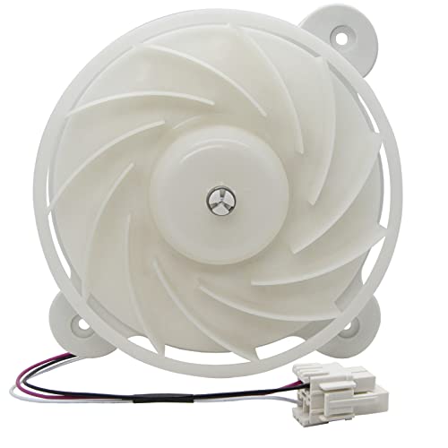 DA31-00287B DA31-00334C Refrigerator Evaporator Fan Motor Compatible with Samsung Refrigerator Replaces DA31-00334C DA31-00287B DA31-00334A DA96-00968A AP6803162 3954921 AP5948644 PS9494284