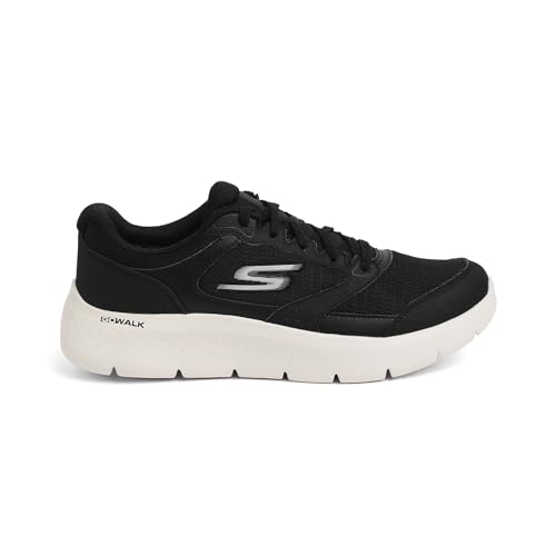 Image of Skechers Mens GO Walk Flex Black Walking Shoe - 11 UK (216480)