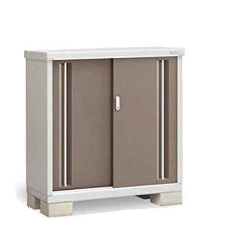 【受注生産品】イナバ物置 MJX/シンプリー MJX-115B EB 全面棚タイプ 『屋外用収納庫 DIY向け 小型 物置』 EB(エボニーブラウン)
