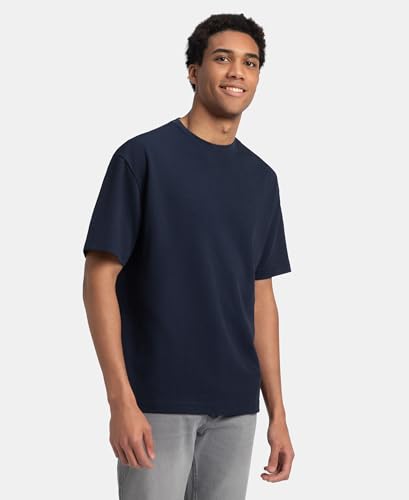 Image of Jockey UM23 Men Super Combed Cotton Blend Oversized T-Shirt with StayFresh Treatment