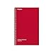 STAPLES Spiral Notebooks, 1-Subject College Ruled Paper, 5 x 7.75 Inch, 80-Sheets, 3-Pack, Assorted Colors