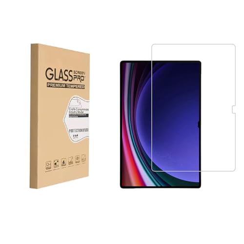 Diseñado para Samsung Galaxy Tab S8 Ultra (14.6 pulgadas, modelo 2022, SM-X900/SM-X906) Protector de pantalla de cristal templado 9H anti-arañazos HD transparente sin burbujas