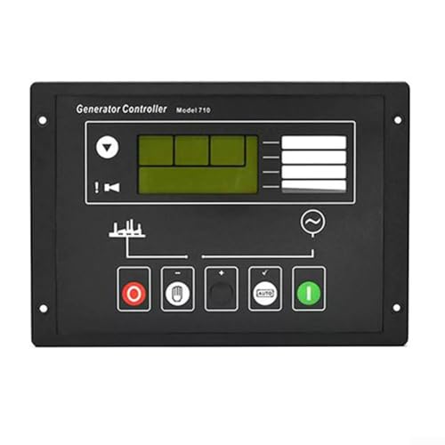 DSE710 Diesel Generator Controller Genset Auto Start Control Module, Auto Start/Stop, Protección Y Alarma Indicación
