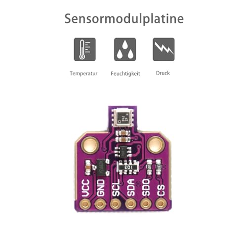 BME680 Sensor CJMCU-680 Temperatur- und Feuchtigkeitssensor Temperatur Luftfeuchte und Drucksensoren Umgebungssensor