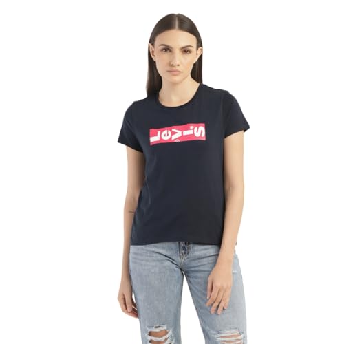 Image of Levi's Women's Brand Logo Crew Neck T-Shirt