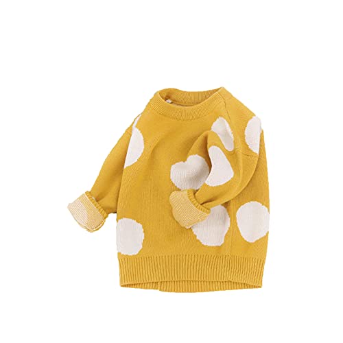 Children Baby Sweaters Dot Boys Sweaters Winter Girls Sweaters Knit Kids Pullover Casual Boys Clothing3