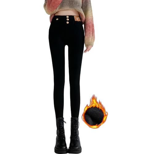 Jeans Double Boucle Qin Derdom Anti-Sensation de Serrage Taille Haute