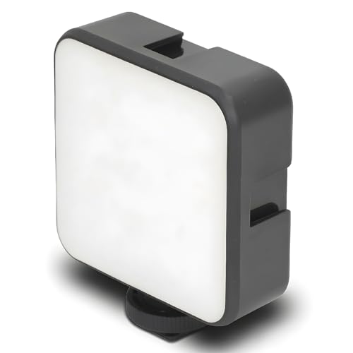 Lampe vidéo RVB à température réglable 2500K-9000K et batterie 1200mAh