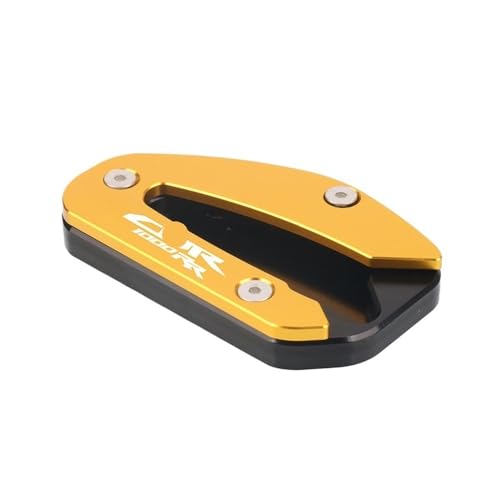 Plaque support béquille CBR1000RR extension aluminium usiné - 4