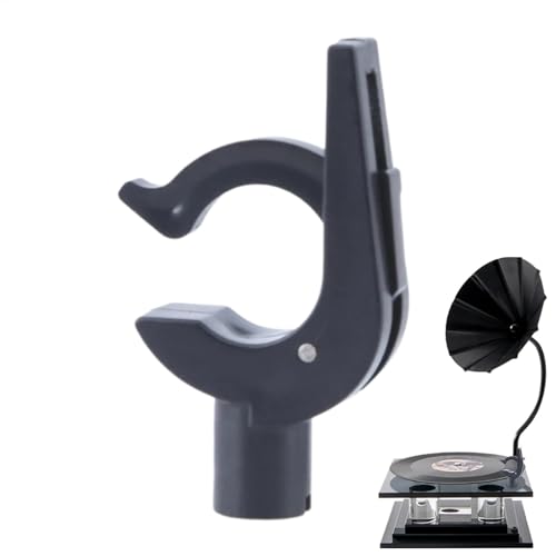 Turntable Tone-arm Holder - Record Player Accessory, Turntable Arm Support, Tone-arm Rest Clip Turntable Arm Holder for Record Players, Record Player Arm Holder for Turntables