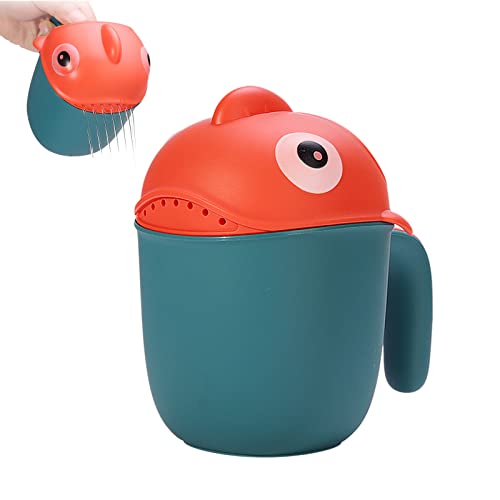 LdawyDE Vaso para lavar el pelo a bebés y niños jarra baño bebe - Fácil y divertido lavar el pelo - El vaso para lavar el pelo perfecto para bebés y niños