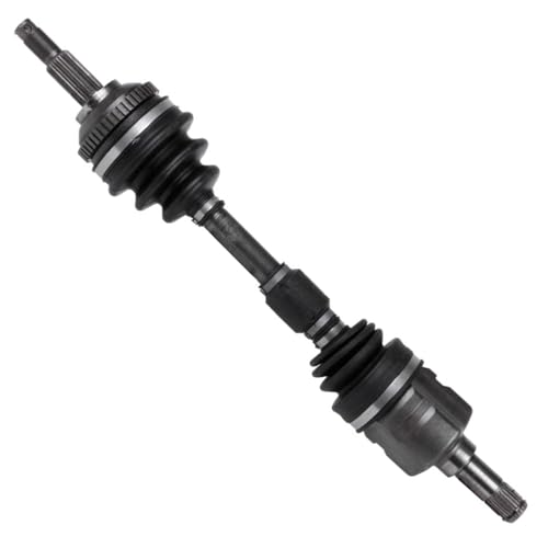 Image of Detroit Axle - Front CV Axles for Dodge Grand Caravan | Chrysler Town & Country Plymouth Grand Voyager, Complete CV Axle Shafts Assembly Replacement