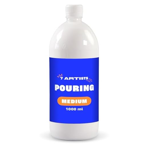 7 Artists Pouring Medium Medium Para Acrilico 1000 ml | Acrylic Liquid | Floetrol Para Pouring | Acrylic Pouring | Medium Pintura | Veladura Pintura | Pouring Acrylic Paint
