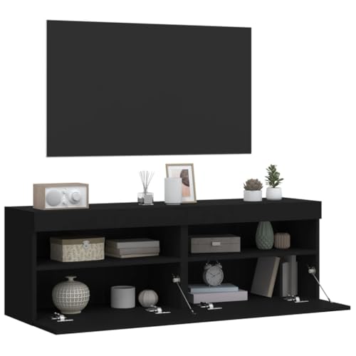 Meuble TV mural compact pour optimiser le rangement des petits salons - 8