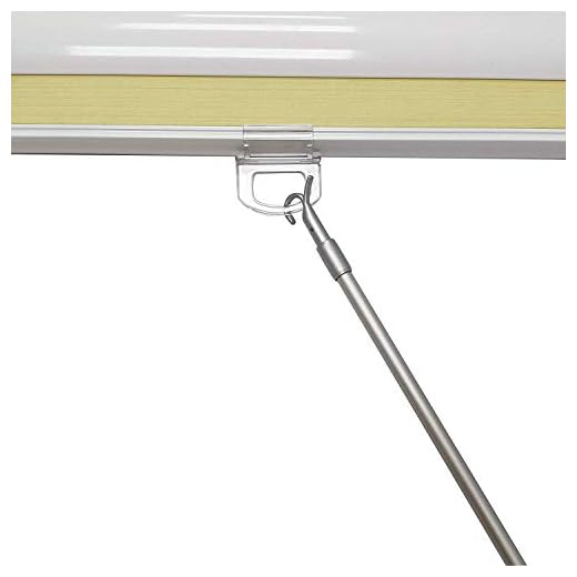 Keego Draw Rod for Cordless Blackout and Light Flitering Roller Shades, Easy to Pull The Shades Down and Up