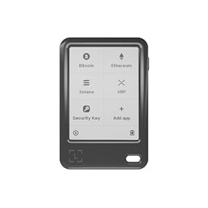 Ledger Nano Gen5 – The Playful Touchscreen Signer – Manage More Than just Crypto, Wherever Life Takes You with Ledger Wallet (Black)