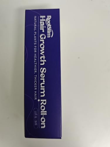 Hair Growth Serum Roll On with Rosemary, Caffeine & Biotin, Fulle...