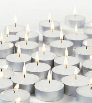 IKEA GLIMMA 2 Lot de 100 bougies chauffe-plats (200 unit)