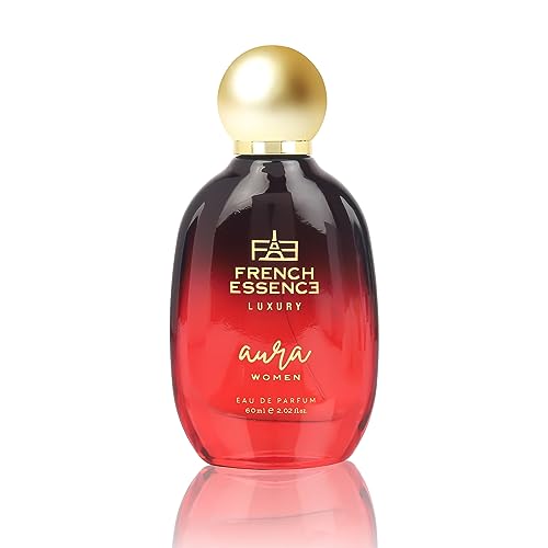 French Essence Luxury Aura Perfume for Women 60ml | Long-Lasting Eau De Parfum | Fresh & Elegant Fragrance Body Spray