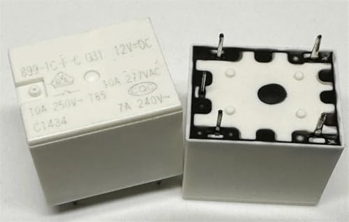 Relé 899-1C-FC 12V microrelé de 5 pines para automatización y placas PCB