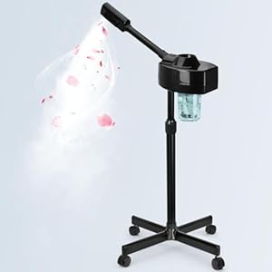 Professional Facial Steamer, Face Steamer with Hot Mist, Esthetician Facial Steamer Ozone Facial Steamer Salon Spa Beauty Skin Care Equipment