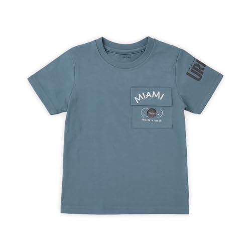 Image of Kidbea Kids Cotton T-Shirt and Shorts Set | Soft Breathable Co-Ord Outfit for Boys | Trendy & Stylish Summer Wear | Boys Clothing Set