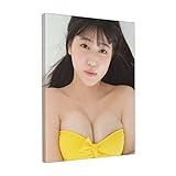 和泉芳怜 (14) セクシー 巨乳 清純 部屋飾り キャンバスウォールアート 印刷 ポスター 版画 壁飾り 壁の絵 壁掛け ホームアートワーク12x16inch(30x40cm)