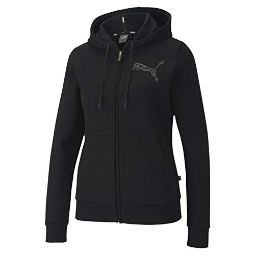 Preisvergleich Produktbild PUMA KA Damen Sweatjacke mit Kapuze Puma Black S