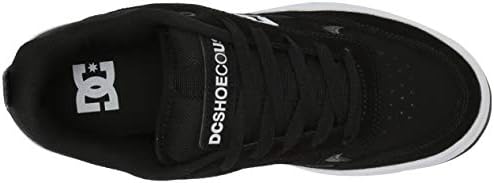 DC Men's Penza Skate Shoe, Black/White, 6.5 M US | Image 4