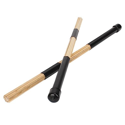 Set de Baquetas de Bambú de 40cm para Jazz y Folk miniatura 1