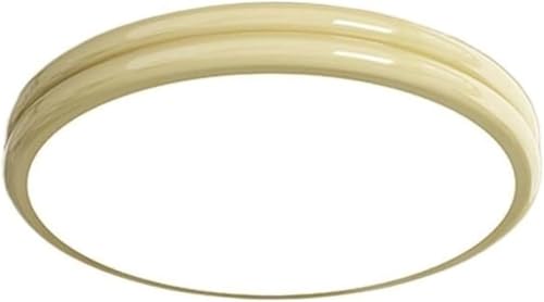 French Style Ceiling Light with Double-Layer Lampshade Tricolor Flush Mount