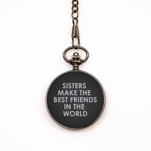 Mother's Day Unique Gifts for Sister, Thoughtful Pocket Watch, Best Friends Gifts from Sister