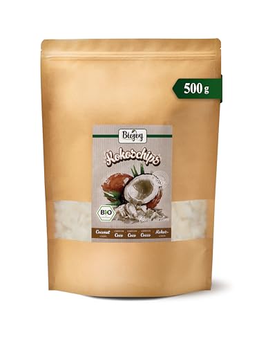 Biojoy BIO-Kokoschips getrocknet (500 g), ungesüßt und ungeröstet