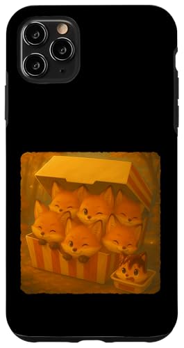 Fox Chicken Nuggets 킢 JCC ʔ t@[Xgt[h X}zP[X iPhone 11 Pro Max p