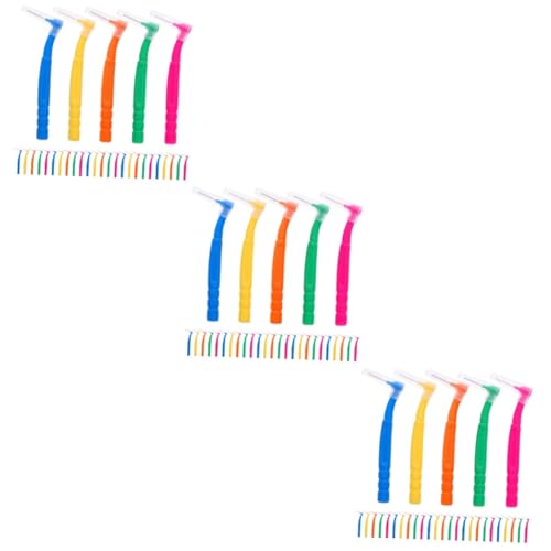 Brosse interdentaire Didiseaon pour enlever les résidus coincés dans les bagues orthodontiques