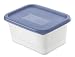 Produktbild Rotho Gefrierdosen-Set Domino 4 x 0,75 L blau Frischhaltedose Kühlschrankdose
