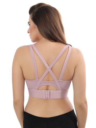 Image of Fabluk Sports Bra European Design - High Impact Support for Running & Cycling