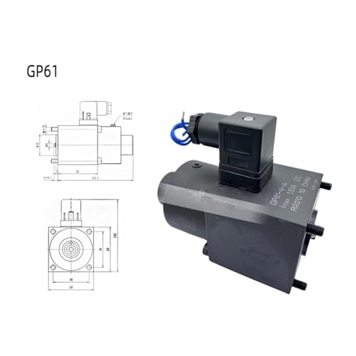 Bobine de solénoïde proportionnel GP61-4-A pour distributeur hydraulique - 3