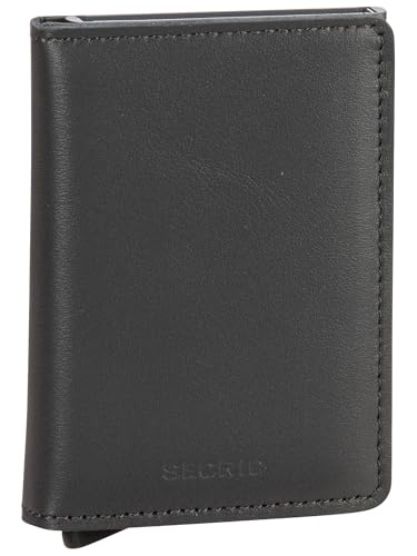 Image of Secrid Slim Wallet Original Leather With Rfid Safe Card Case